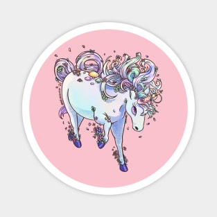 Pastel Unicorn Magnet